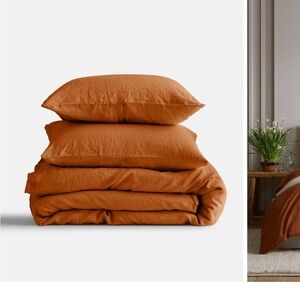 Quince European Linen Duvet Cover Set